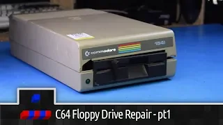 Commodore 1541 Floppy Drive Repair - pt 1