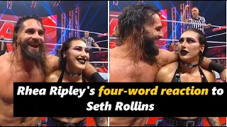 Rhea Ripley has finally reacted to Seth Rollins' actions | Becky lynch