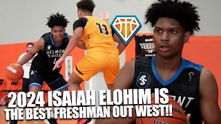 Is Isaiah Elohim The BEST FRESHMAN ON THE WEST COAST?! | 2024 Prospect Has MAJOR GAME