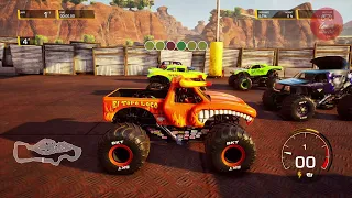 Monster Jam Steel Titan 2 - Part 10 Amazing truck race with Eltoro & G. Digger