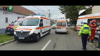 Explozie urmata de incendiu cu trei victime, in Timisoara, in urma unor acumulari de gaze