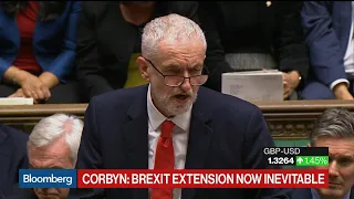 U.K.'s Corbyn Says Brexit Extension Is Now Inevitable