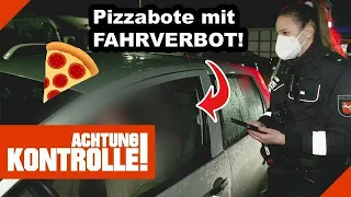 🍕 Pizzabote ohne Führerschein in Polizeikontrolle! |1/2| Kabel Eins | Achtung Kontrolle