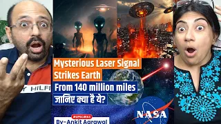 Earth Receives Laser Message From 140 Million Miles Away In Deep Space | UPSC | Gajab Reactions😱