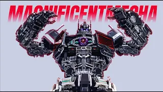 Magnificent Mecha Upgrade Kit for MM-01B Nemesis Prime stop motion and review by Mangmotion