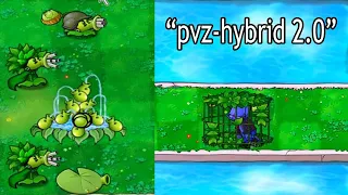 PVZ-Hybrid really funny game one of hardest challenge hybrid plant but verrsion 2.0