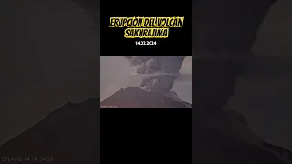 #eruption #sakurajima #volcan #erupcion #volcano #thunder