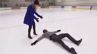 The Right Way to Fall on Ice