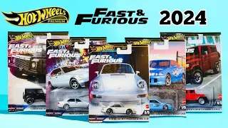 Hot Wheels 2024 Fast and Furious G Set