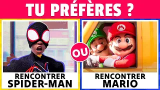 Tu préfères ? Spider-Man Vs Mario