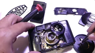 Olympus XA, How to open and lens cleaning