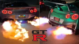 Nissan GTR R35 Exhaust Sound Compilation!