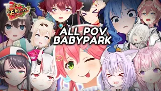 ALL POV - HOLOMEM REACTIONS WHEN BABYPARK IS SELECTED [ Hololive / English Sub ]