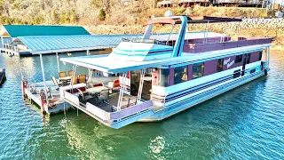 1995 Lakeview 15 x 68WB Houseboat and Dock For Sale on Norris Lake TN