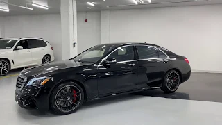 2020 Mercedes S63 AMG 4Matic+ - Revs + Walkaround 4k