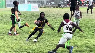 2024 Flag Football Championship 8U TMT Ducks Vs 8U Big Dawgs Hallandale Chargers