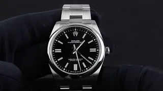 Rolex Oyster Perpetual 41 Black Dial 124300 2020 Novelty Unboxing Video