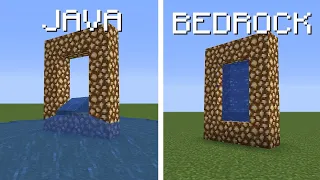 Java vs Bedrock