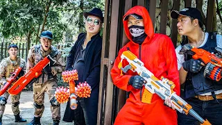 LTT Game Nerf War : Captain SEAL X Nerf Guns Fight Braum Crazy Super Thief Intrusion