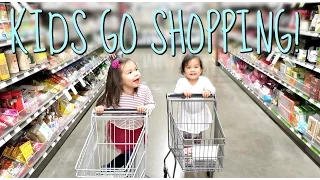 KIDS DO THE SHOPPING! - June 10, 2016 -  ItsJudysLife Vlogs