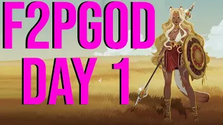 F2PGod AFK Journey Day #1: A New Adventure Begins