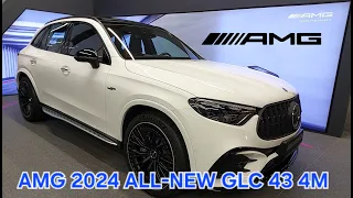 MERCEDES - BEN'S GLC 43 4AM ALL-NEW 2024 WALKAROUND INTERIOR AND EXTERIOR DETAILS VIEW