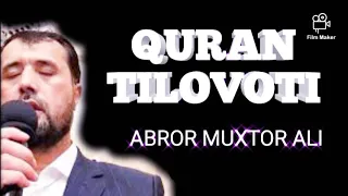 ABROR MUXTOR ALI QURON TILOVOTI