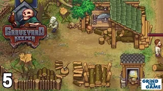 Graveyard Keeper #5 - Zombies Wood Cutting and Zombie Growing