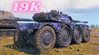 Panhard EBR 105  19K Spot Damage &  EBR 105 16K World of Tanks Replays