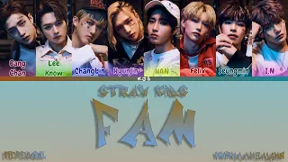 STRAY KIDS - FAM [ПЕРЕВОД/КИРИЛЛИЗАЦИЯ/COLOR CODED LYRICS]