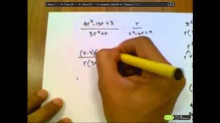 Multiplicación y División de Expresiones Racionales