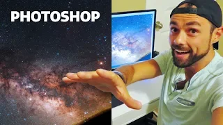 BETTER Way to Edit Milky Way Photos in Photoshop (EASY)