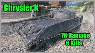 Chrysler K ◽️ 7K DMG ◽️ 6 KILLS ◽️ World of Tanks ◽️ Replay