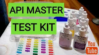 How to use an API Master test kit [checking water parameters]