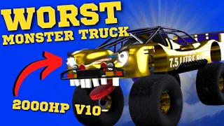 WE MADE THE WORST MONSTER TRUCK EVER (Automation | BeamNG)