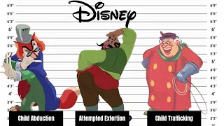 If Disney Villains Were Charged For Their Crimes Part: 1(Mousait Styled)