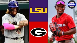 #5 LSU vs Georgia Highlights (Game 2) | 2023 College Baseball Highlights