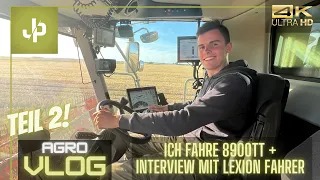 ich fahre Claas Lexion 8900TT !! Agrovlog #08 Teil 2 || JP Agrar