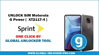 Unlock Sim Motorola Moto G Power 2021 xt2117-4 By Global Unlocker Pro