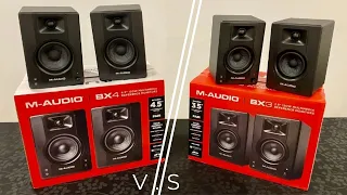 M-Audio BX3 and BX4 Multimedia Reference Monitor Speakers Review