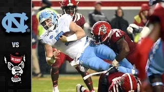 North Carolina vs. NC State Football Highlights (2019)