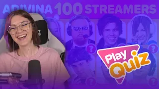 Suzuroxx reacciona a "Adivina 100 Streamers en 2 Segundos" de PlayQuiz