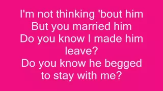 Toni Braxton - He Wasn't Man Enough For Me (lyrics)