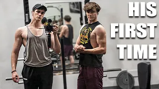 I Took My Brother to The Gym...