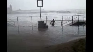 tempête a Collioure