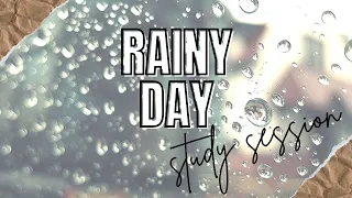 Rain Background for Studying | 1 hour | Focus Study Ambient Sounds