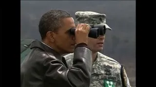 Obama visits N. Korea border amid tensions