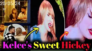 Taylor Swift Shows Off Love Bite sweet hickey from Travis Kelce During Sweden Concert