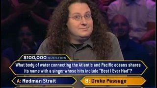J.Schneiderman on "Millionaire."