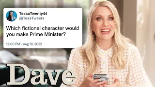 Rachel Parris Answers Your Bizarre Questions | DM Me | Late Night Mash | Dave